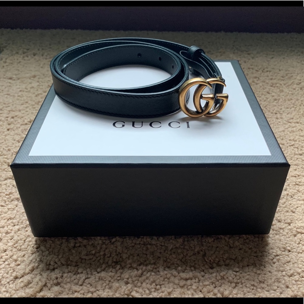 Authentic Gucci Leather Belt